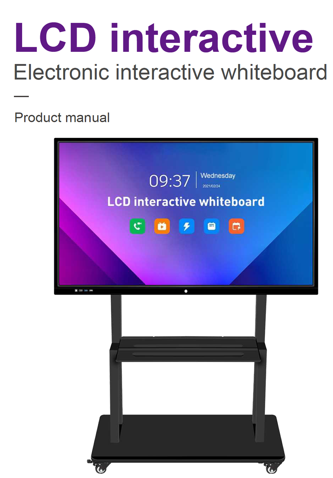 Electronic Interactive Whiteboard 1