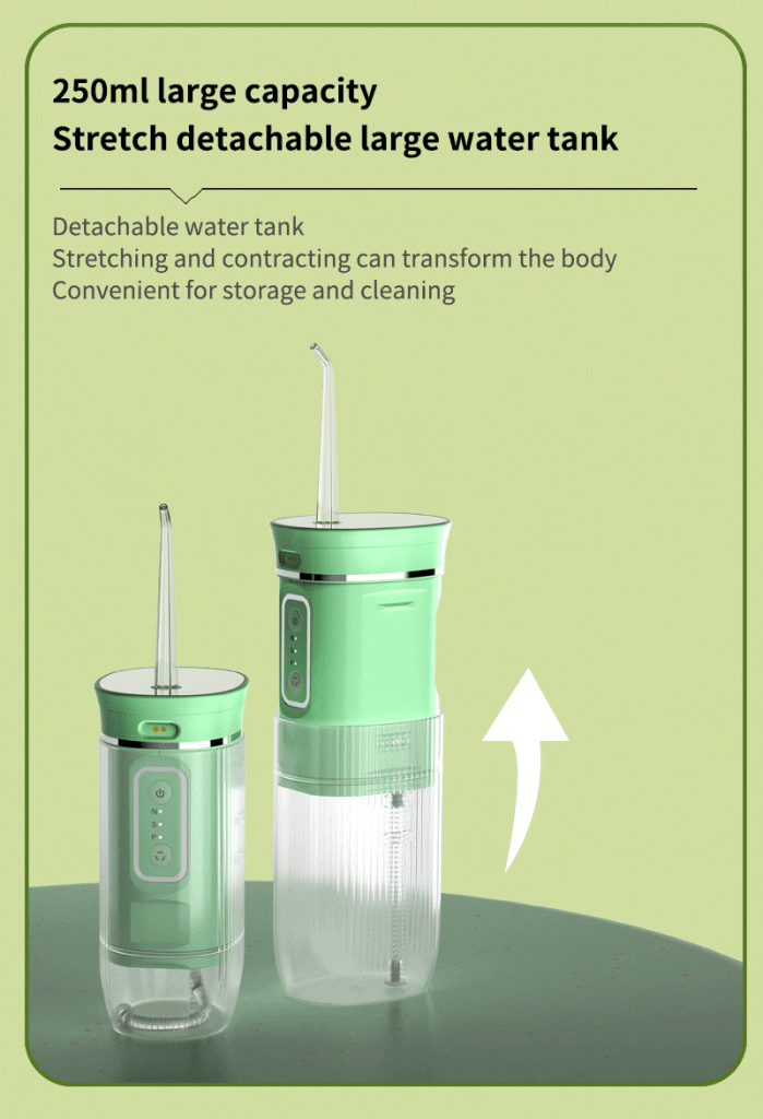 Portable Oral Irrigator Dental For Irrigator Teeth Water Flosser Oral Cleaner water thread For Teeth 16 Dental Flosser