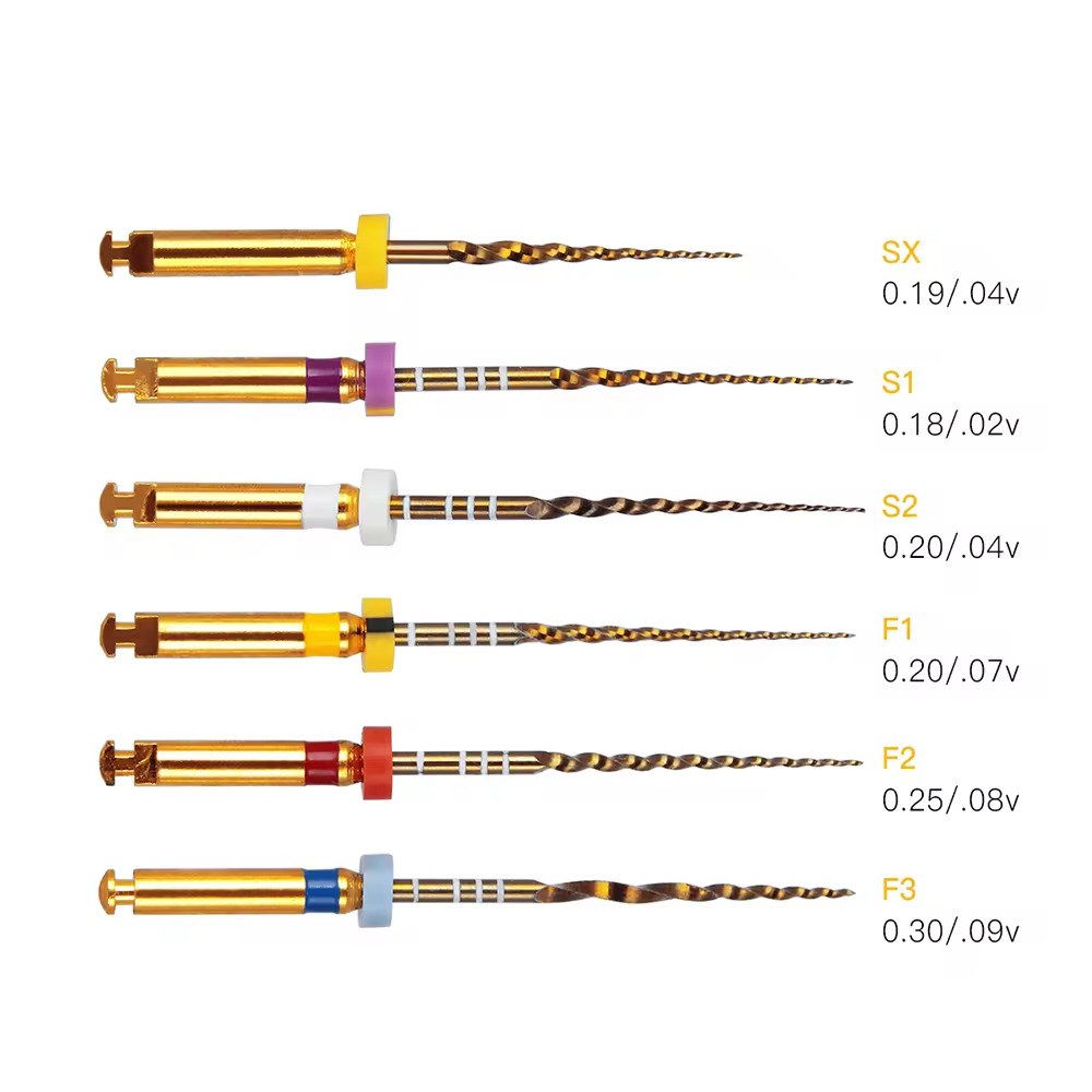 Dental Root Canal Endodontic Rotary Files Protaper Gold Endo Files ...