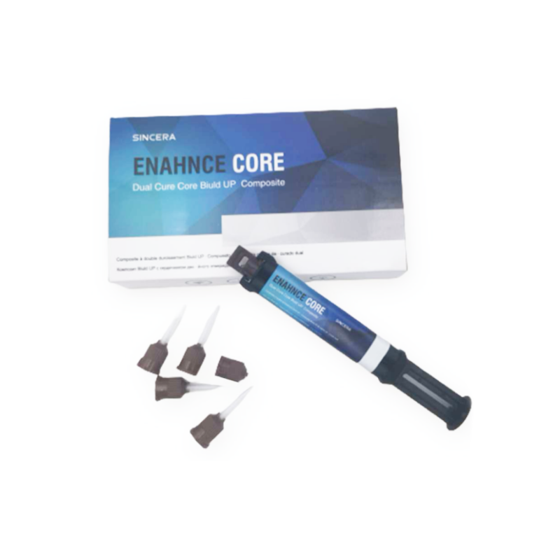 ENHANCE CORE Dual Cured Core Build Up Material 8g Automix Syringe