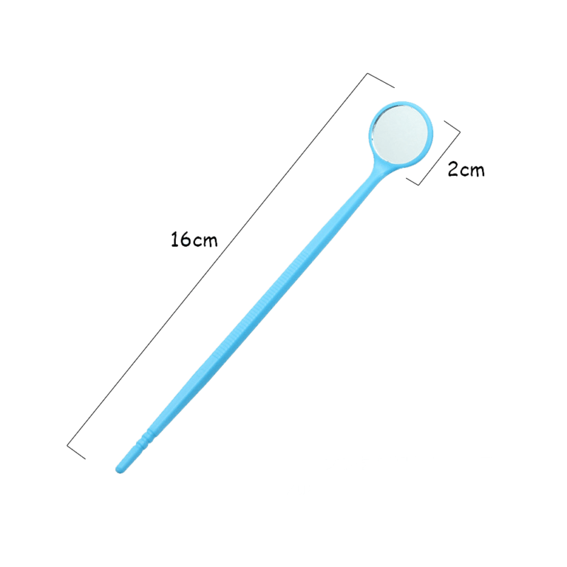 ANYWAY Disposable Dental Mirror – Long-Handle Oral Inspection Tools - Mouth Mirror - Image 2