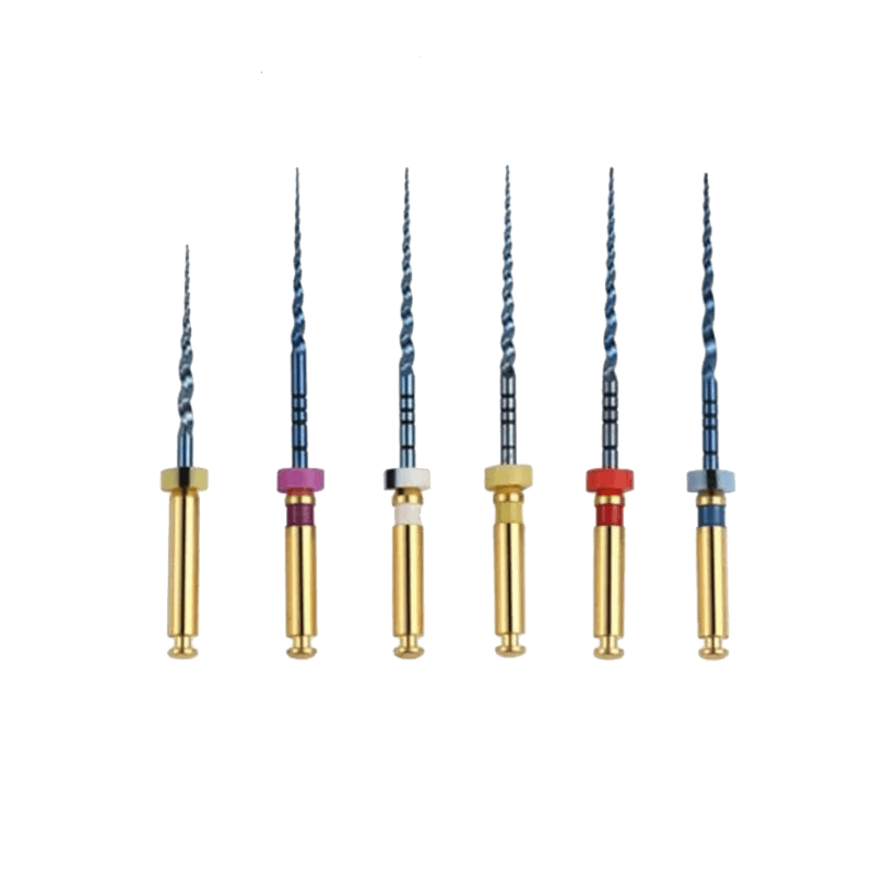 ANYWAY Dental Root Canal Endodontic Rotary Files – Protaper Blue Super Endo Files for Precision and Durability