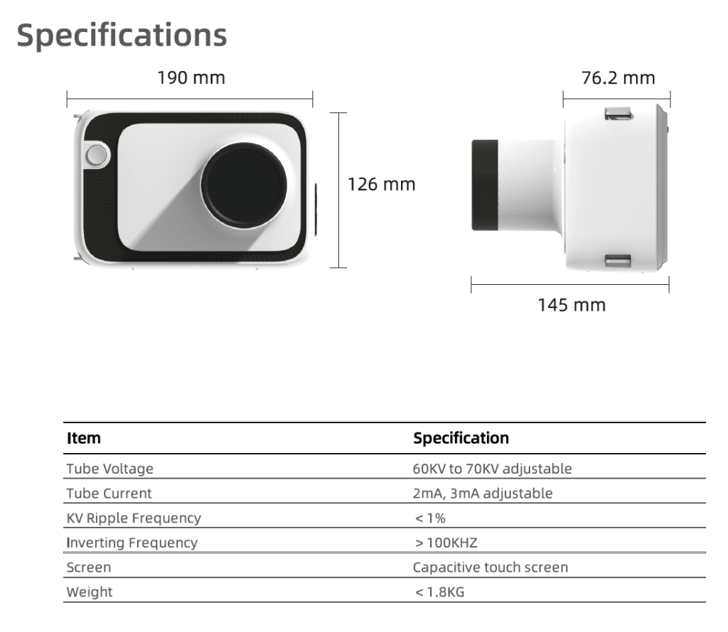 ANYWAY A1 Portable Dental X-Ray Machine | Compact & Efficient Imaging 2 ANYWAY Portable Dental X-Ray Machine | Compact & Efficient Imaging