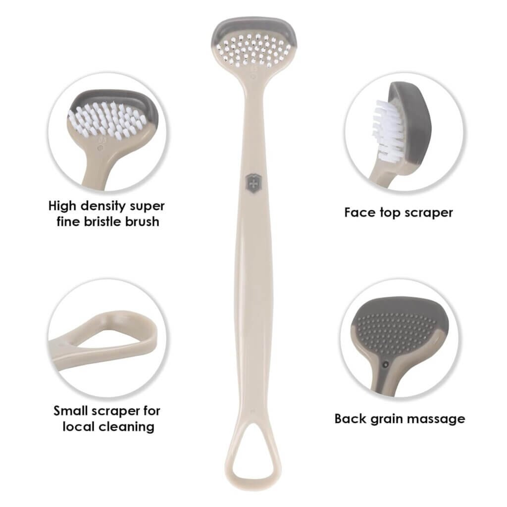 ANYWAY Tongue Scraper Cleaner - Premium Oral Hygiene Tool for Fresh Breath and Healthy Mouth