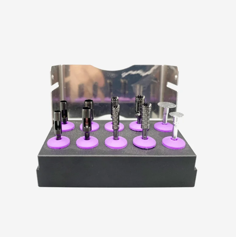 Gingival Trephine Bone Saw Kit – Ø3.5 to Ø10.0 Surgical Set AnyWay