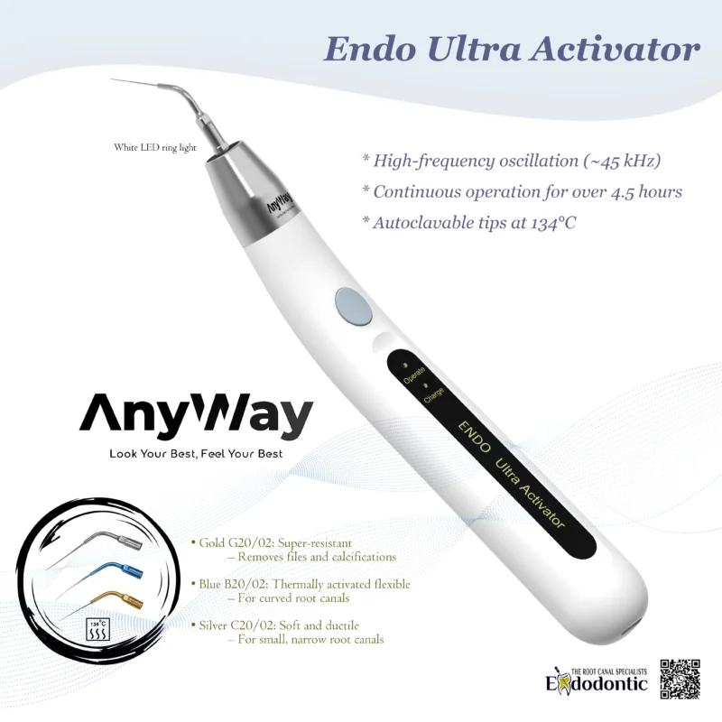 ENDO Ultra Activator – Wireless Ultrasonic Irrigation Device for Root Canal Treatment