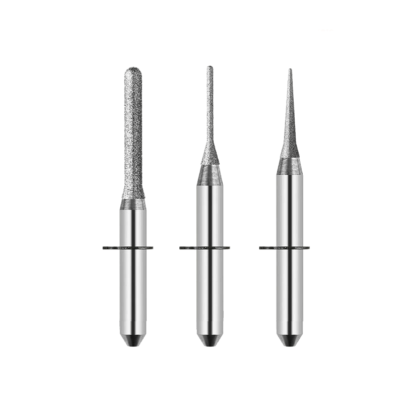 UPCERA A52W Glass-Ceramic Milling Burs – 3-Size Set | AnyWay Dental