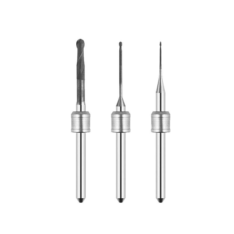 Amann Girrbach 3 mm Shank Zirconia DC Milling Burs – 3-Pack | AnyWay Dental