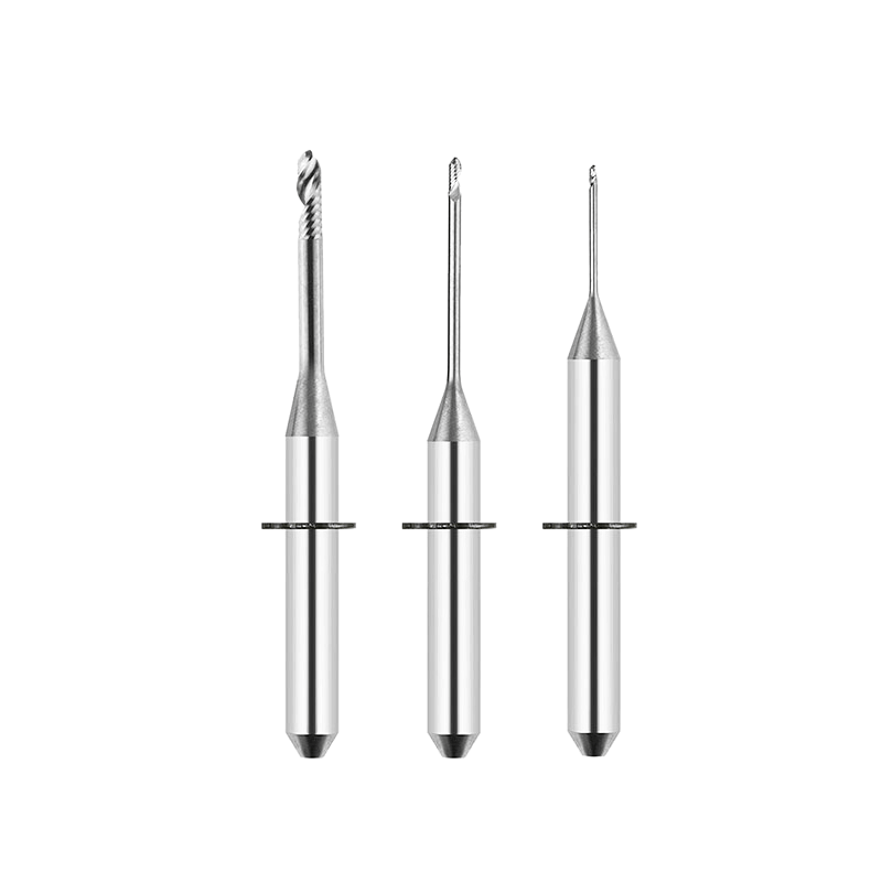 DOF PMMA Milling Burs – 4 mm Shank, 3-Size Set | AnyWay Dental