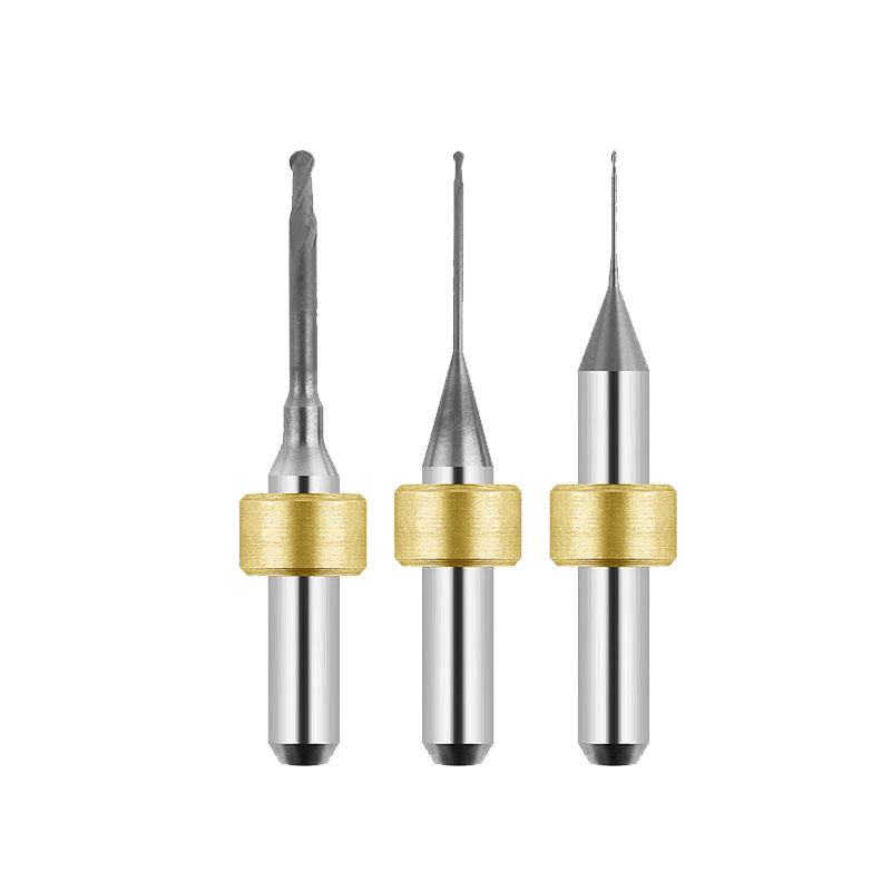Imes Icore 350i Zirconia DC Milling Burs – 6 mm Shank, 3-Size Set | AnyWay Dental