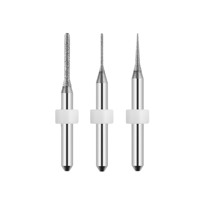 Jiny F5DW Glass-Ceramic Milling Burs – 4 mm Shank, -Pack | AnyWay Dental