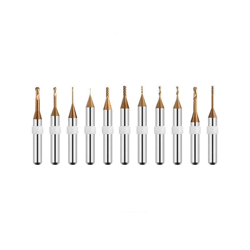 Jiny Titanium Metal Milling Burs – 11-Piece Full-Tool Kit | AnyWay Dental