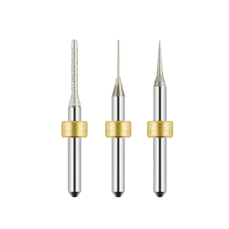 Ideal Mill Glass Ceramic Milling Burs – 3-Piece Set | AnyWay Dental