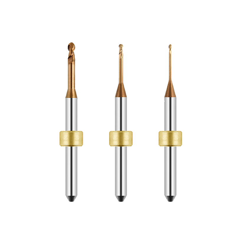 Ideal Mill Titanium Metal Milling Burs – 4 mm Shank, 3 -Size Set | AnyWay Dental