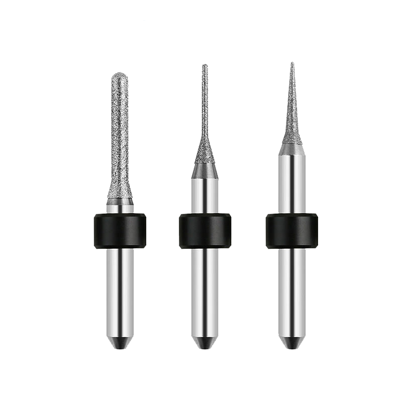 Philden S400/S410 Glass Ceramic Milling Burs – 3-Piece Set | AnyWay Dental