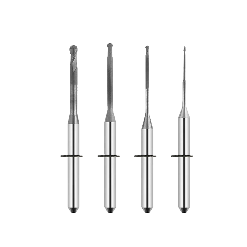 VHF Zirconia DC Milling Burs – 4-Size Set | AnyWay Dental